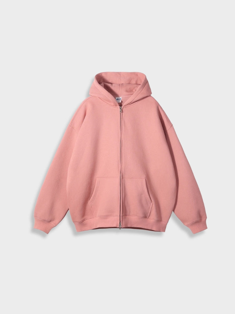 WW | High-Quality Zippered Hoodie