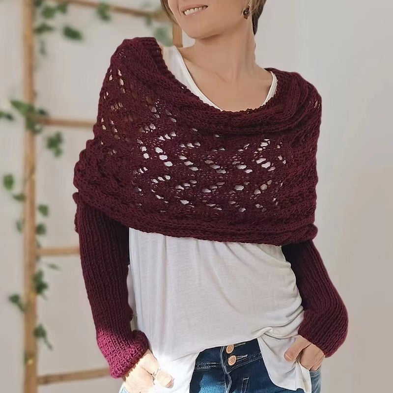 WW | Scarf - elegant women's woven wrap