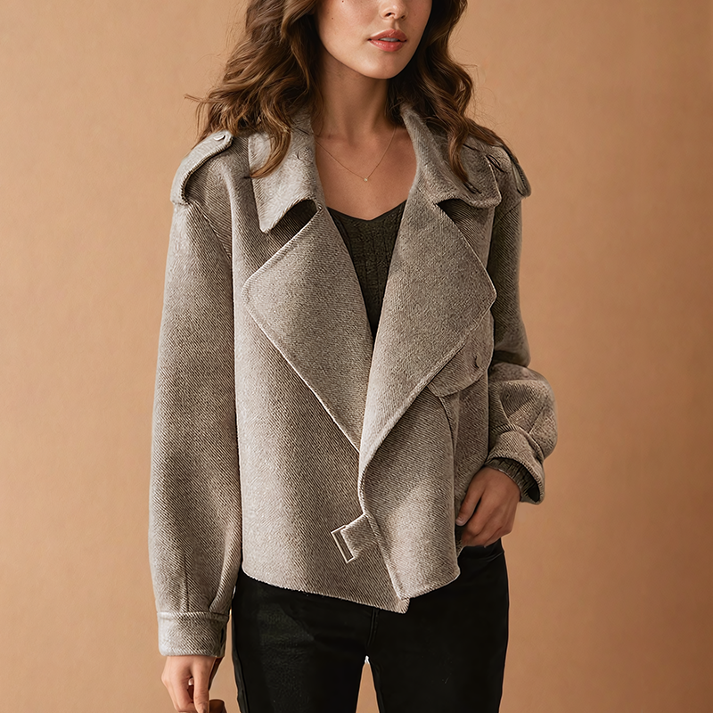 WW | Trendy Wool Jacket for Women