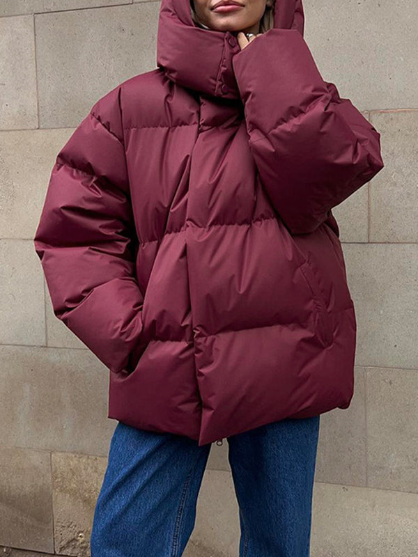 WW | Women's Warm Hooded Puffer Jacket