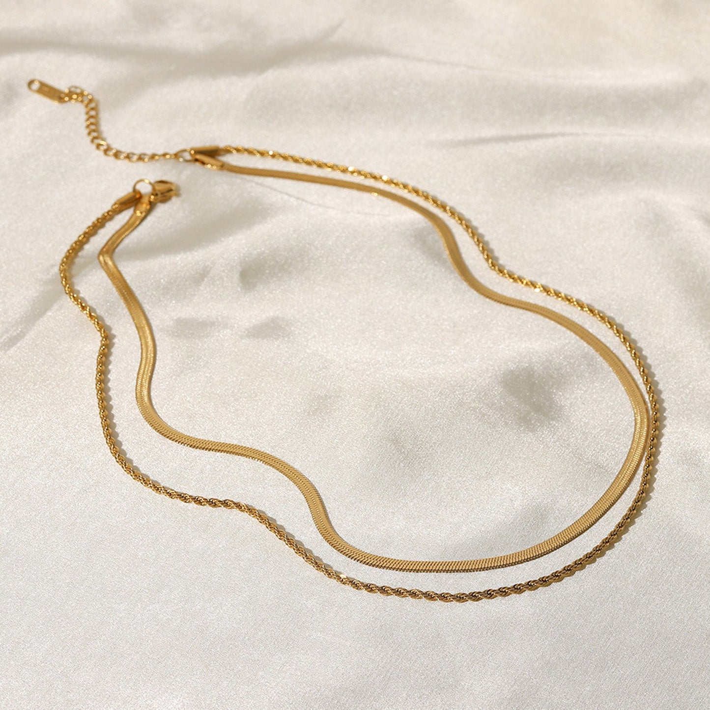 WW | Geschichtete Goldkette