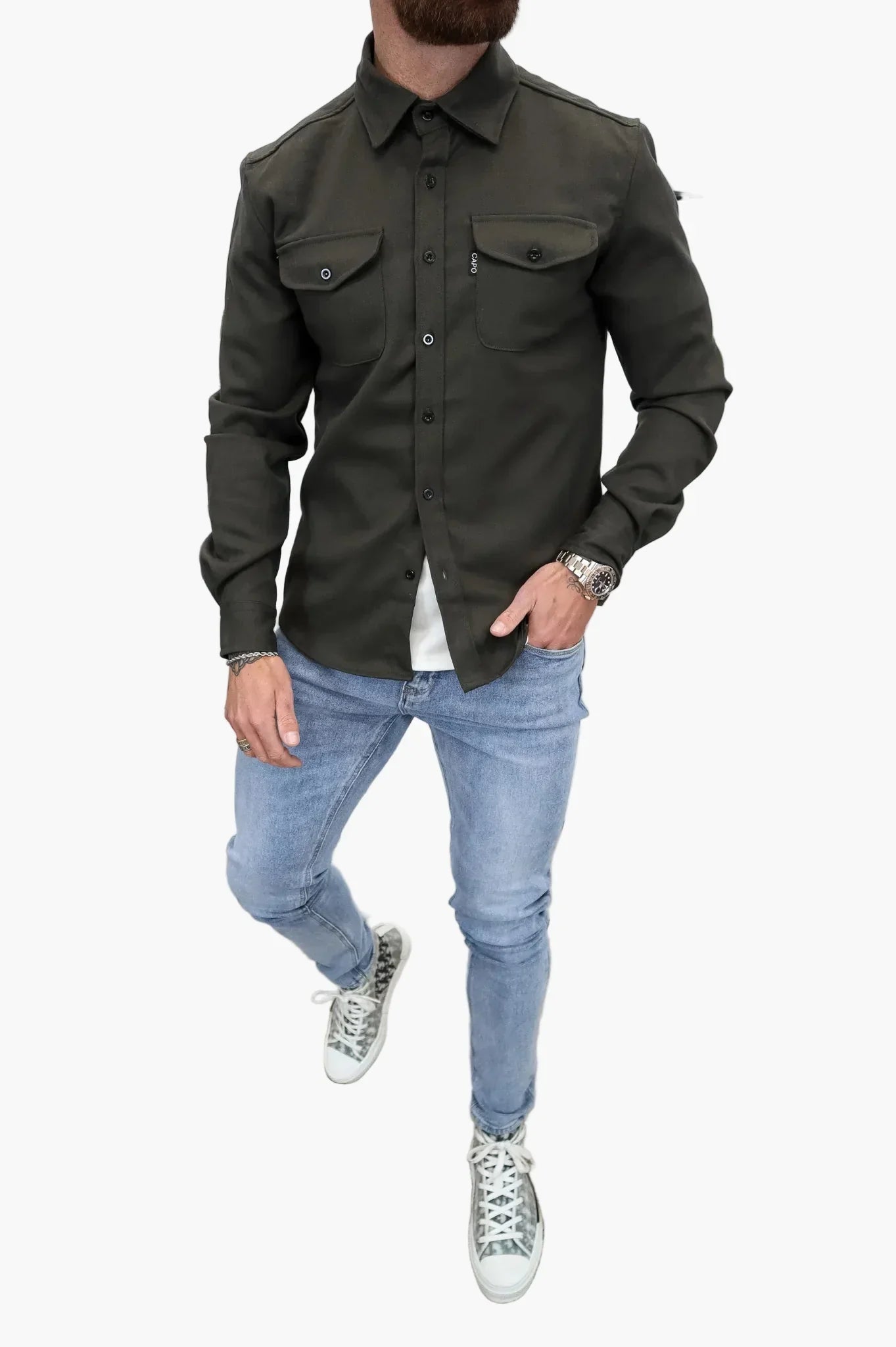WW | Overshirt Jacke - Modernes, Vielseitiges Hemdjacke für Alltag und Freizeit