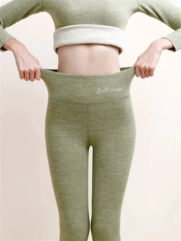 WW | Damen Winterhosen Fleece - Warme Leggings mit Formeffekt
