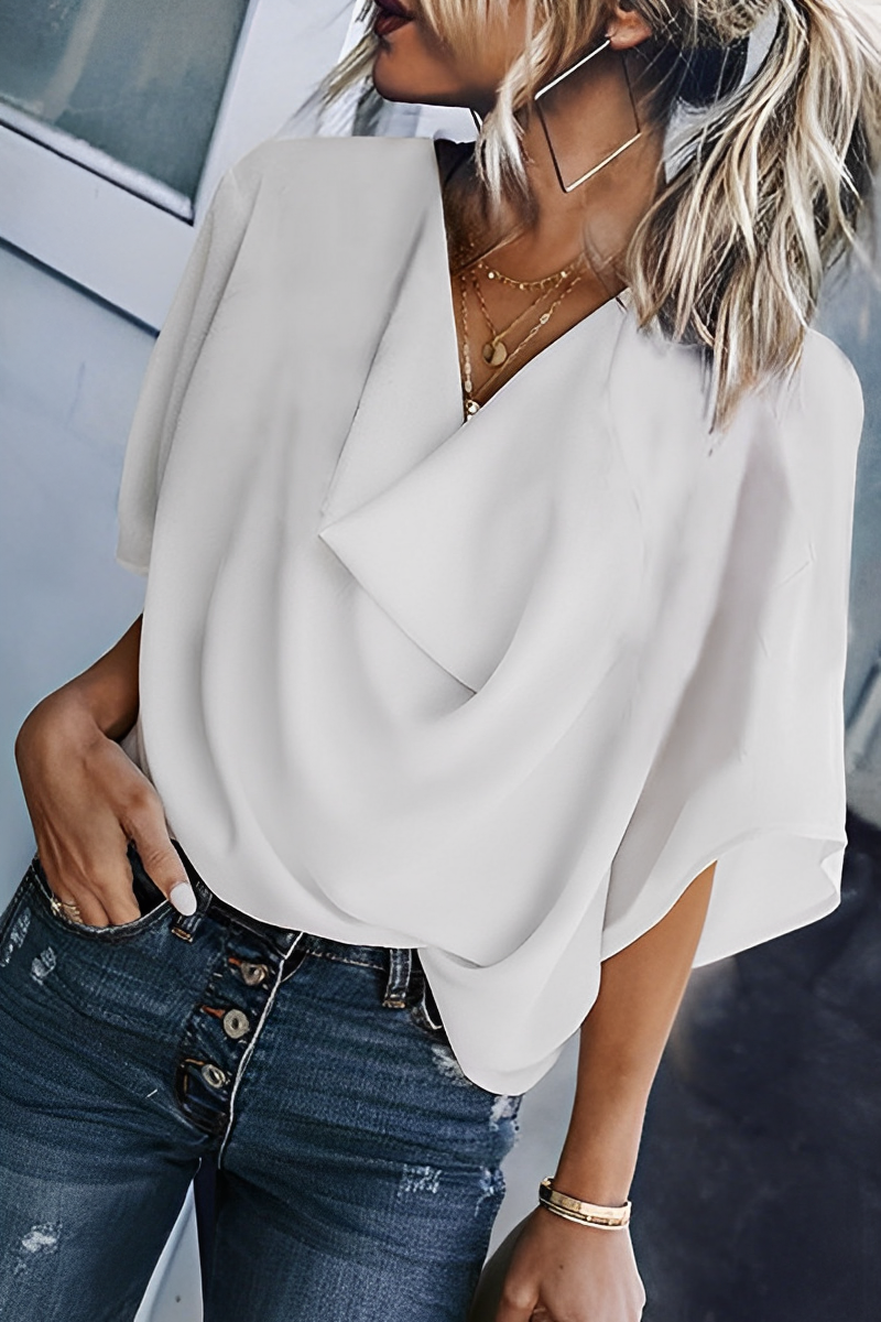 WW | Casual Chiffon Summer Blouse