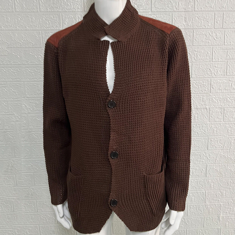 WW | Strickjacke mit Stehkragen