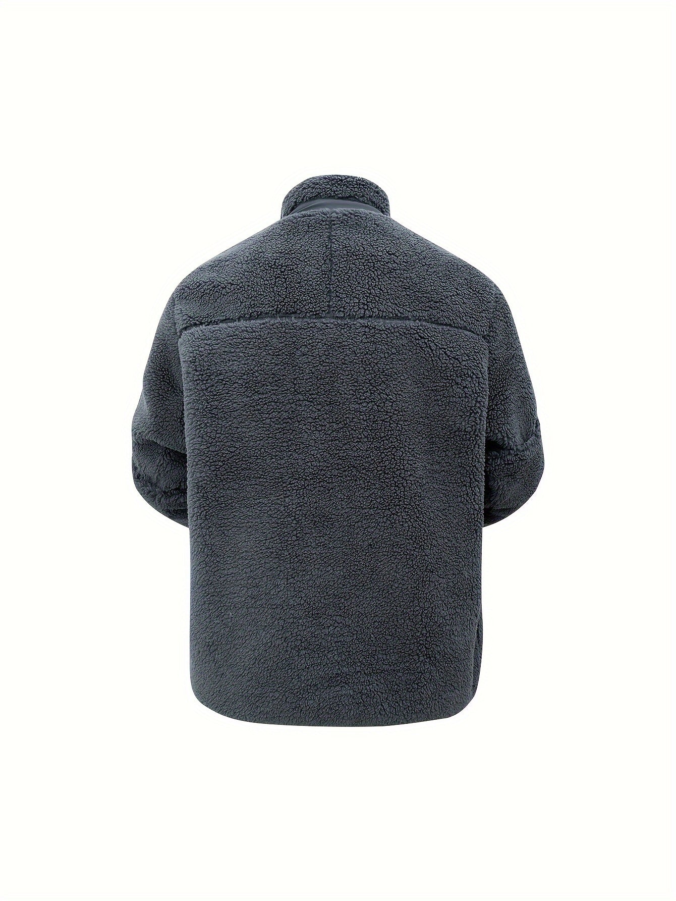 WW | High-Neck Winter Teddy Jacket
