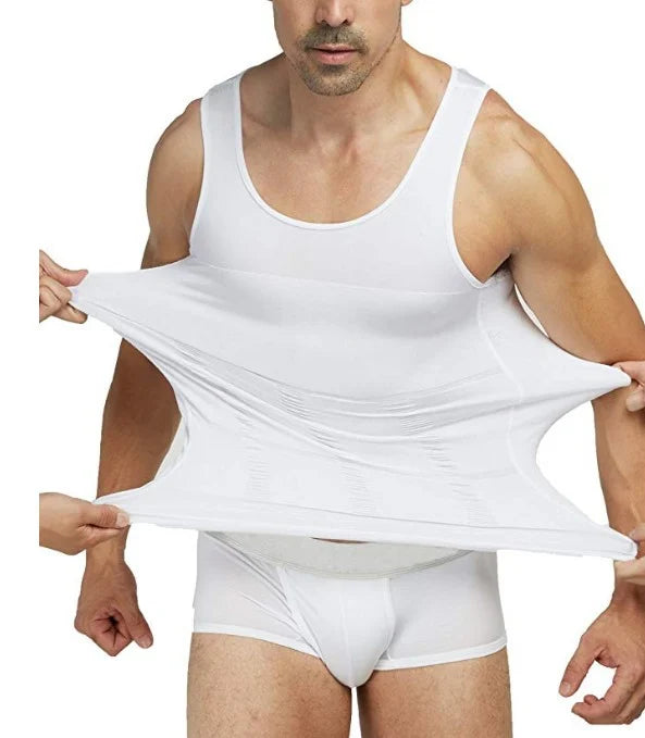 WW | Schlanke Passform Kompression Body Shaper mit Bauchkontrolle und Unsichtbarem Unterhemd Design