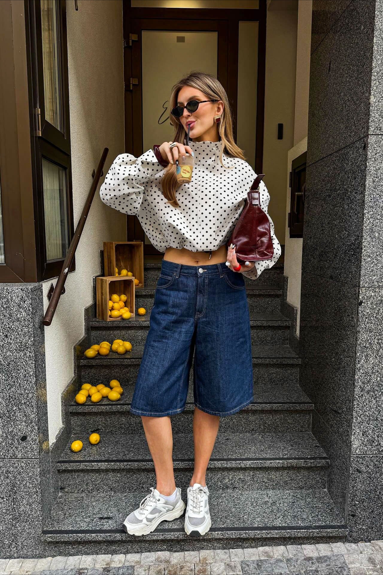WW | Point Drawstring Bomber Jacket