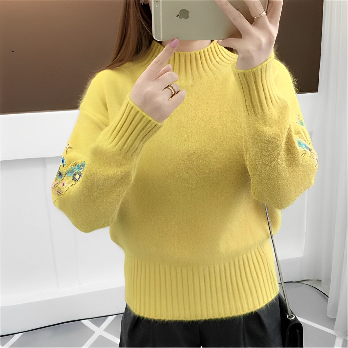 WW | Strickpullover Mit Lässigem Stil