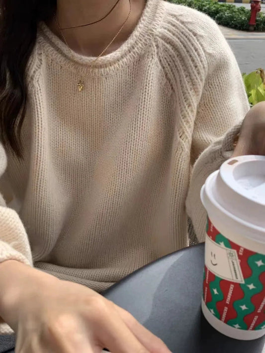 WW | Cozy oversized knit sweater for casual comfort
