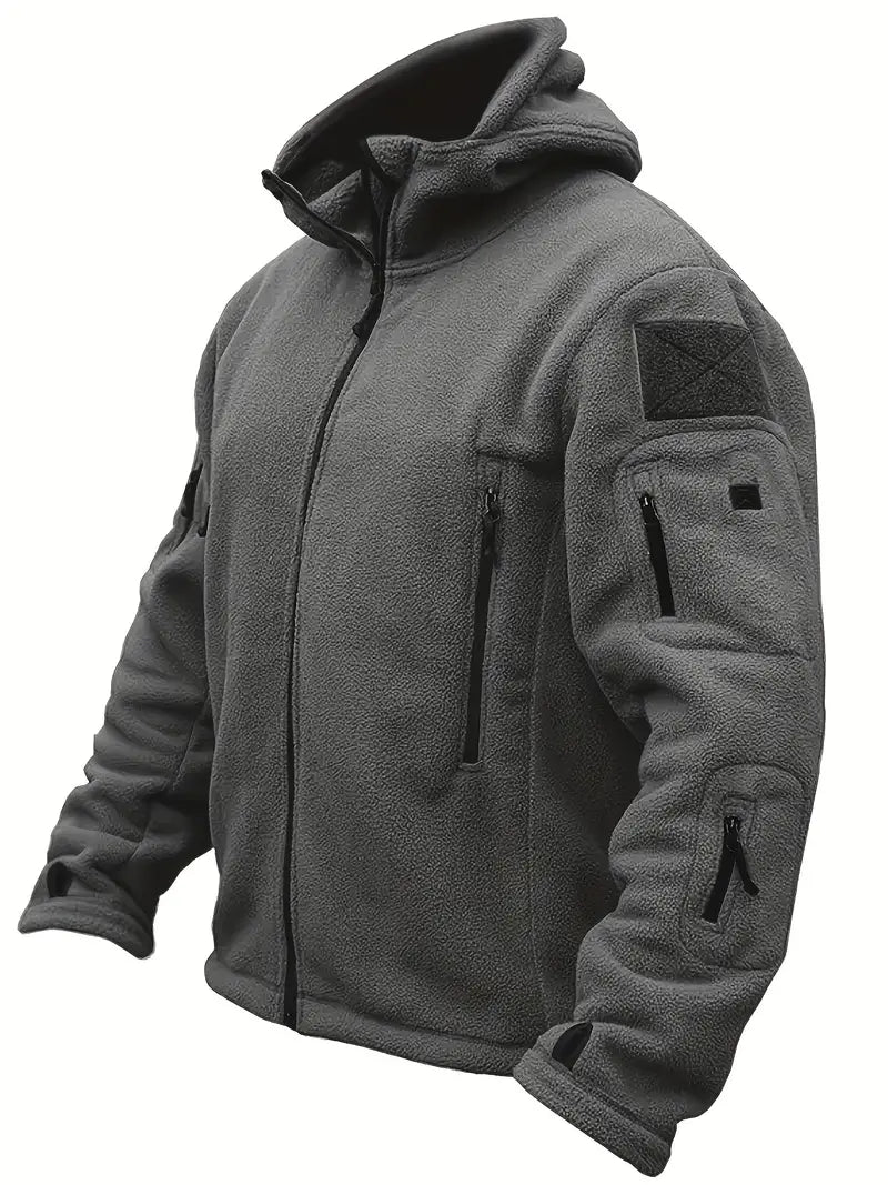 WW | Tactical Hoodie Jacke - Mehrfach-Taschen-Design - Fleece-Futter - Outdoor-Leistung