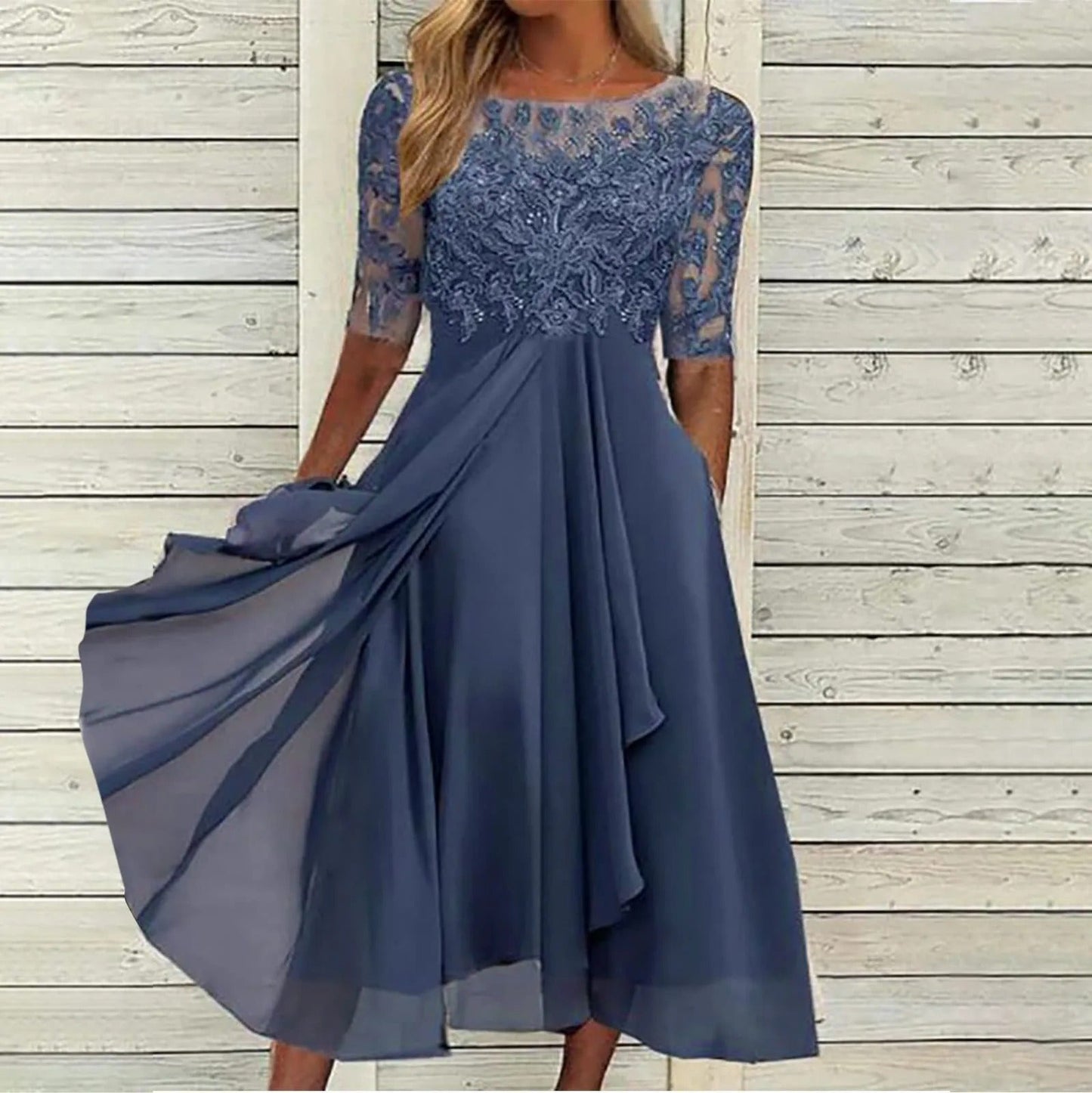 WW | Elegant Handmade Lace Dress