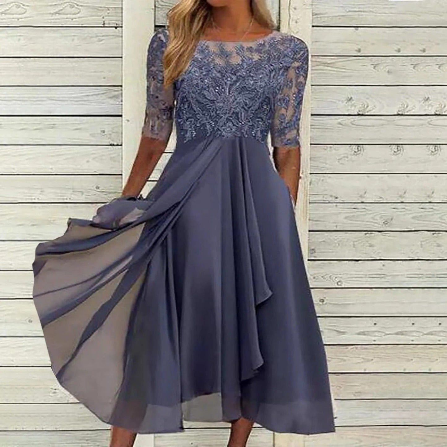 WW | Elegant Handmade Lace Dress