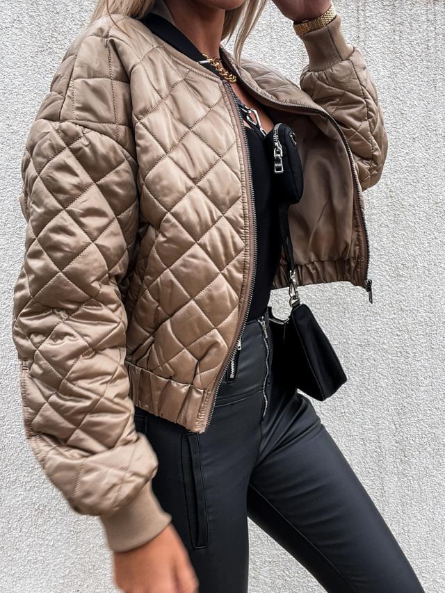 WW | Bomber Jacket - Lightweight and Stylish - Satin Finish - Casual Layering