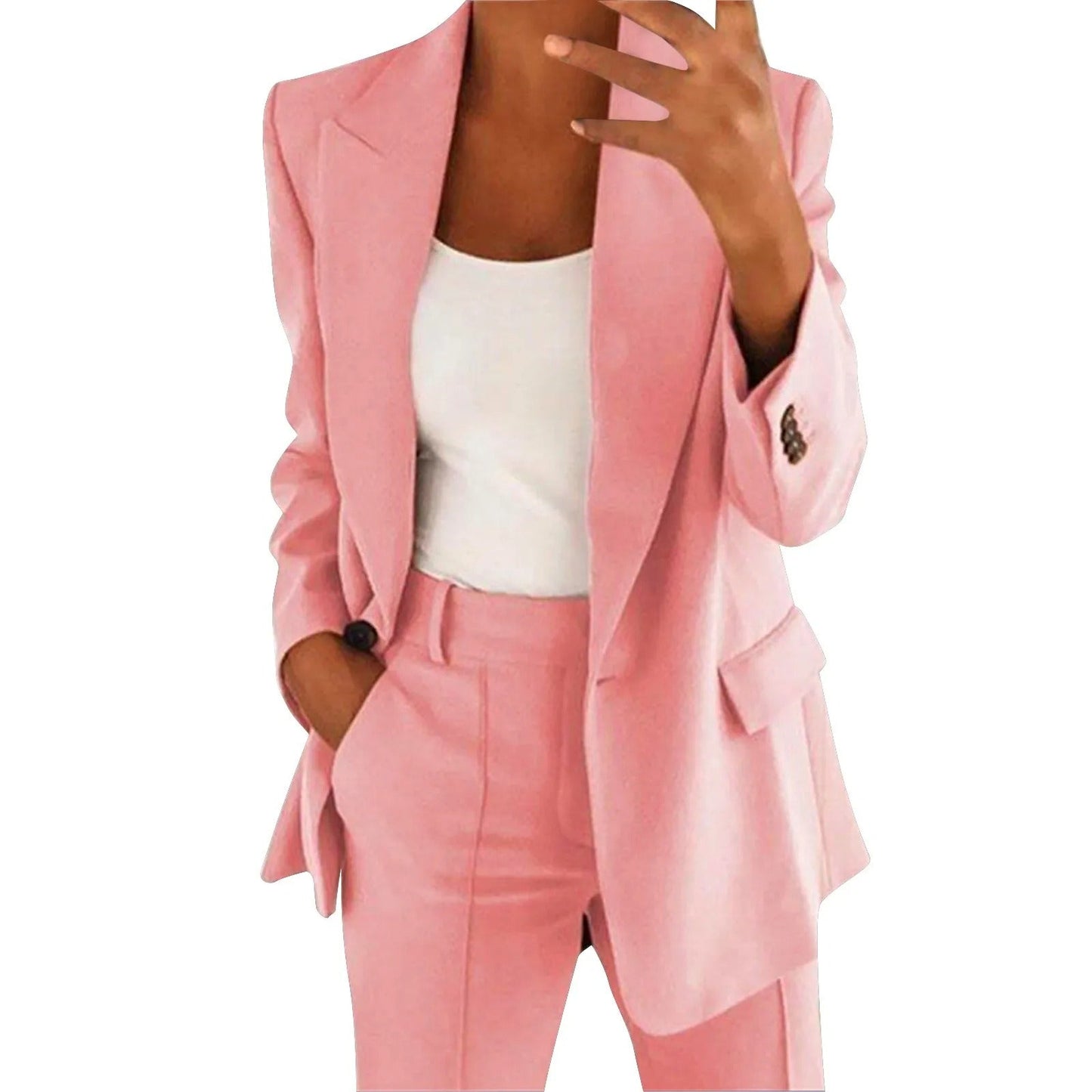 WW | Damen Business-Anzug - Oversized Blazer & Anzughose im modernen Office-Look