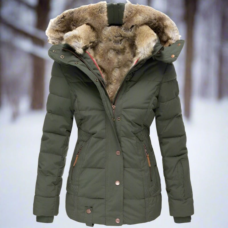 WW | Hochwertige Winterjacke gefüttert mit Kunstleder für kalte Tage