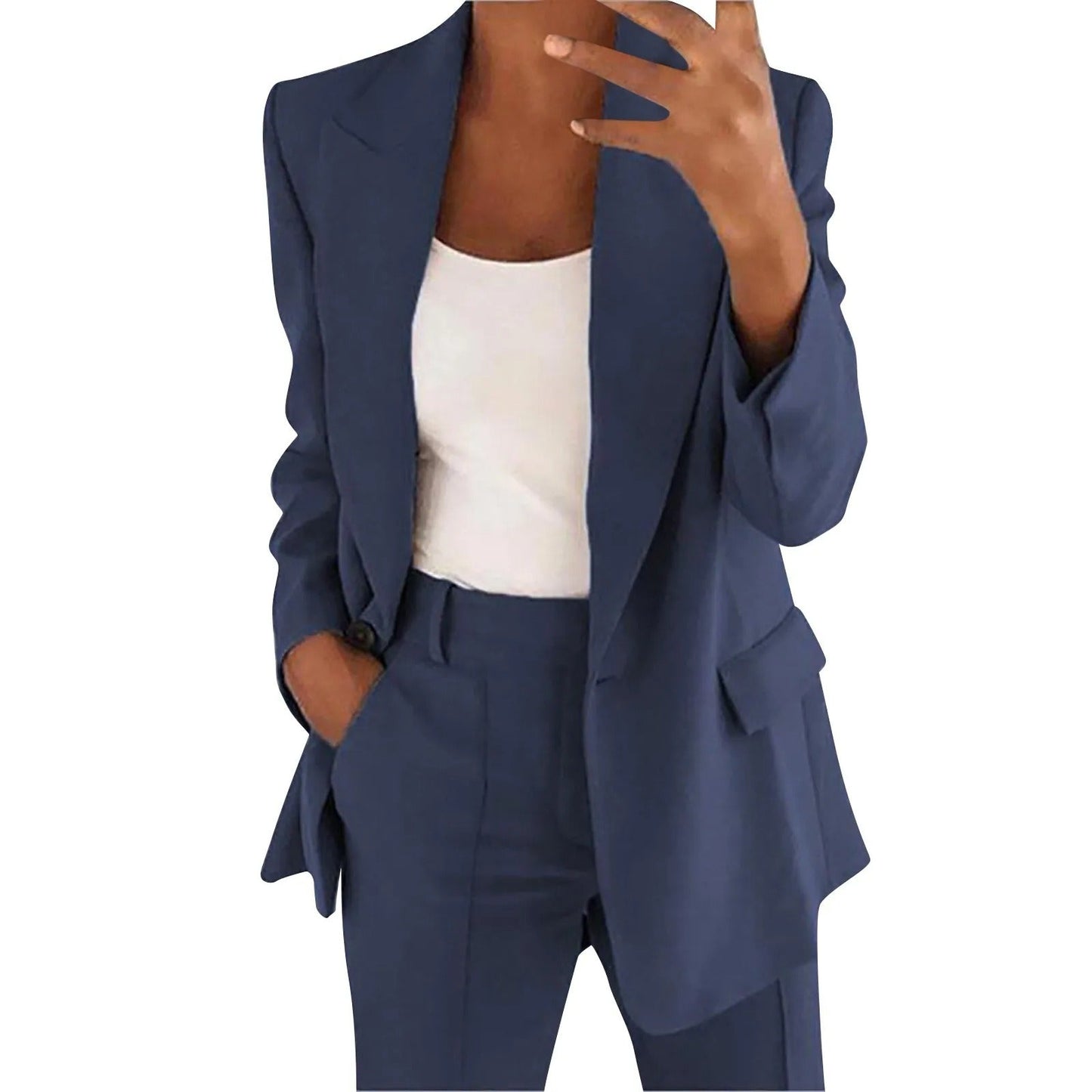 WW | Damen Business-Anzug - Oversized Blazer & Anzughose im modernen Office-Look