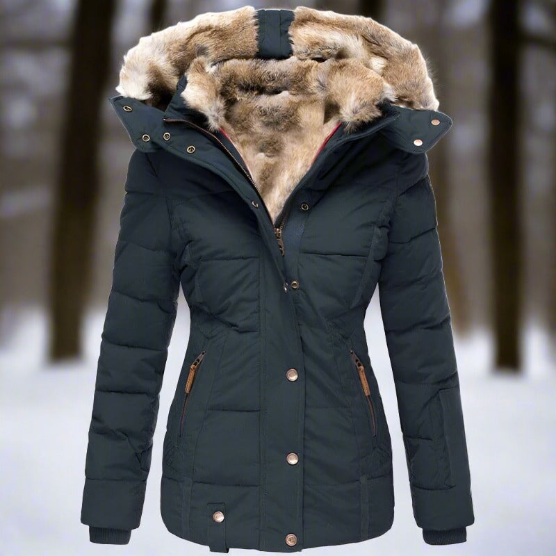 WW | Hochwertige Winterjacke gefüttert mit Kunstleder für kalte Tage