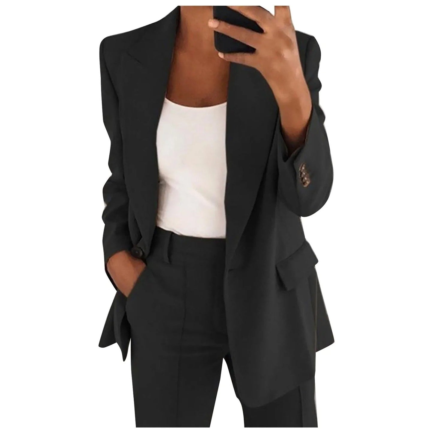 WW | Damen Business-Anzug - Oversized Blazer & Anzughose im modernen Office-Look