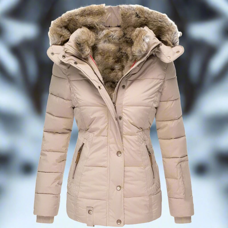 WW | Hochwertige Winterjacke gefüttert mit Kunstleder für kalte Tage