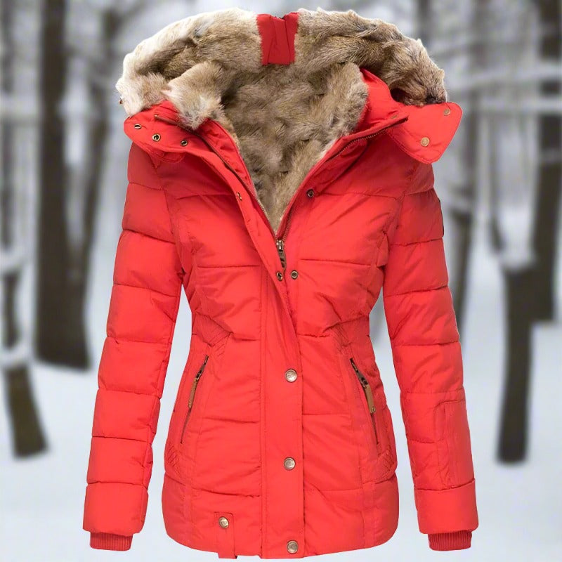 WW | Hochwertige Winterjacke gefüttert mit Kunstleder für kalte Tage