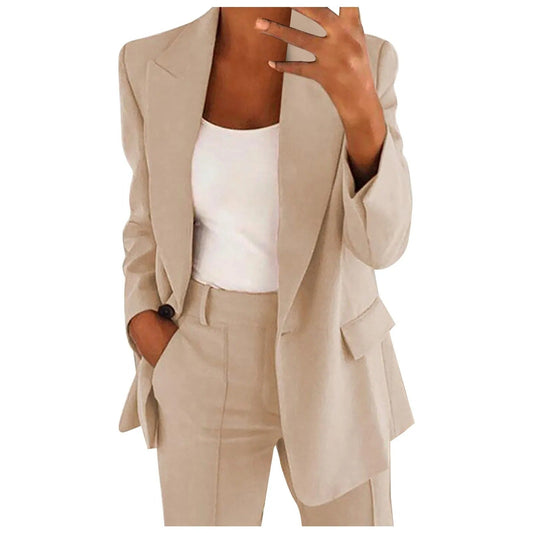 WW | Damen Business-Anzug - Oversized Blazer & Anzughose im modernen Office-Look