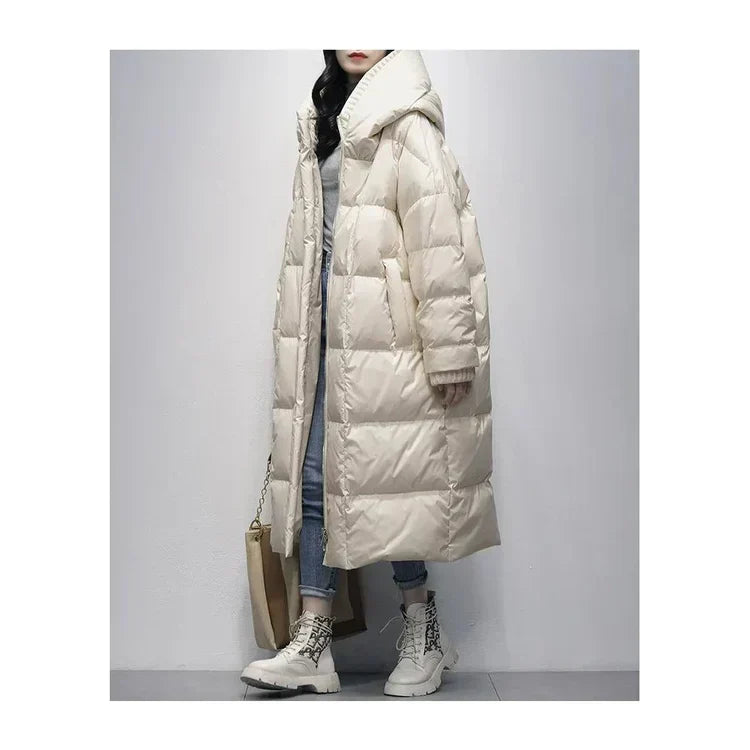 WW | Lange Jacke mit Daunenlage