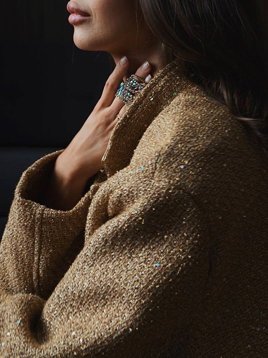 WW | Bouclé Wool Jacket - Textured Warmth - Relaxed Fit - Layering Essential