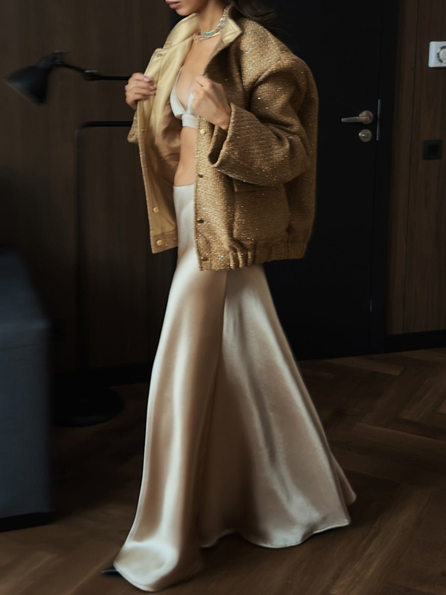 WW | Bouclé Wool Jacket - Textured Warmth - Relaxed Fit - Layering Essential