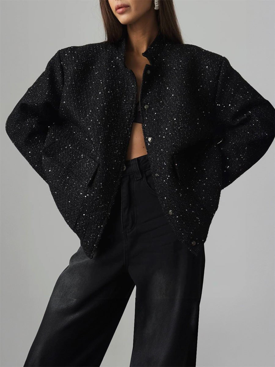 WW | Bouclé Wool Jacket - Textured Warmth - Relaxed Fit - Layering Essential