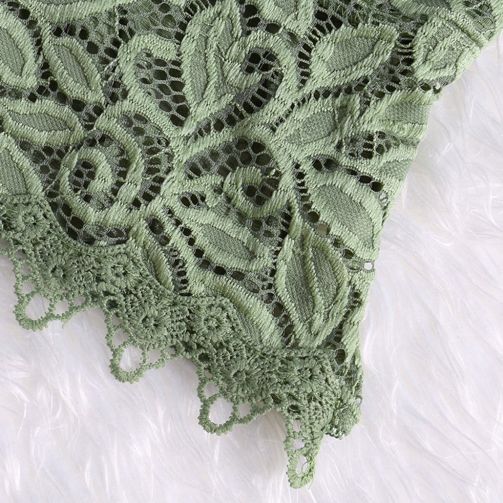 WW | Seductive Lace Bralette Crop Top
