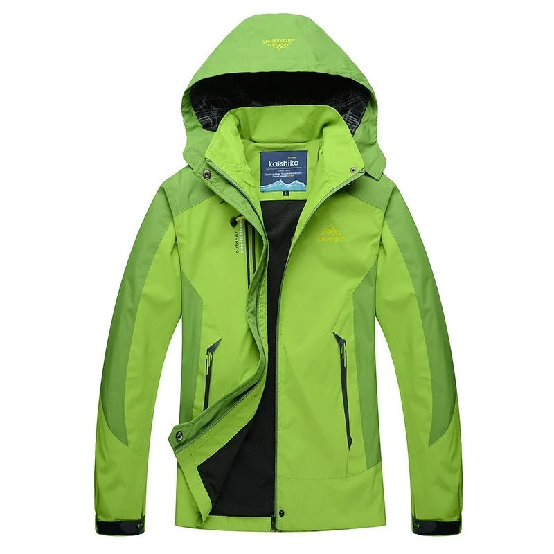 WW |  Outdoor Stilvolle Wasserdichte Skijacke mit Kapuze für Damen - Perfekt für Outdoor-Aktivitäten