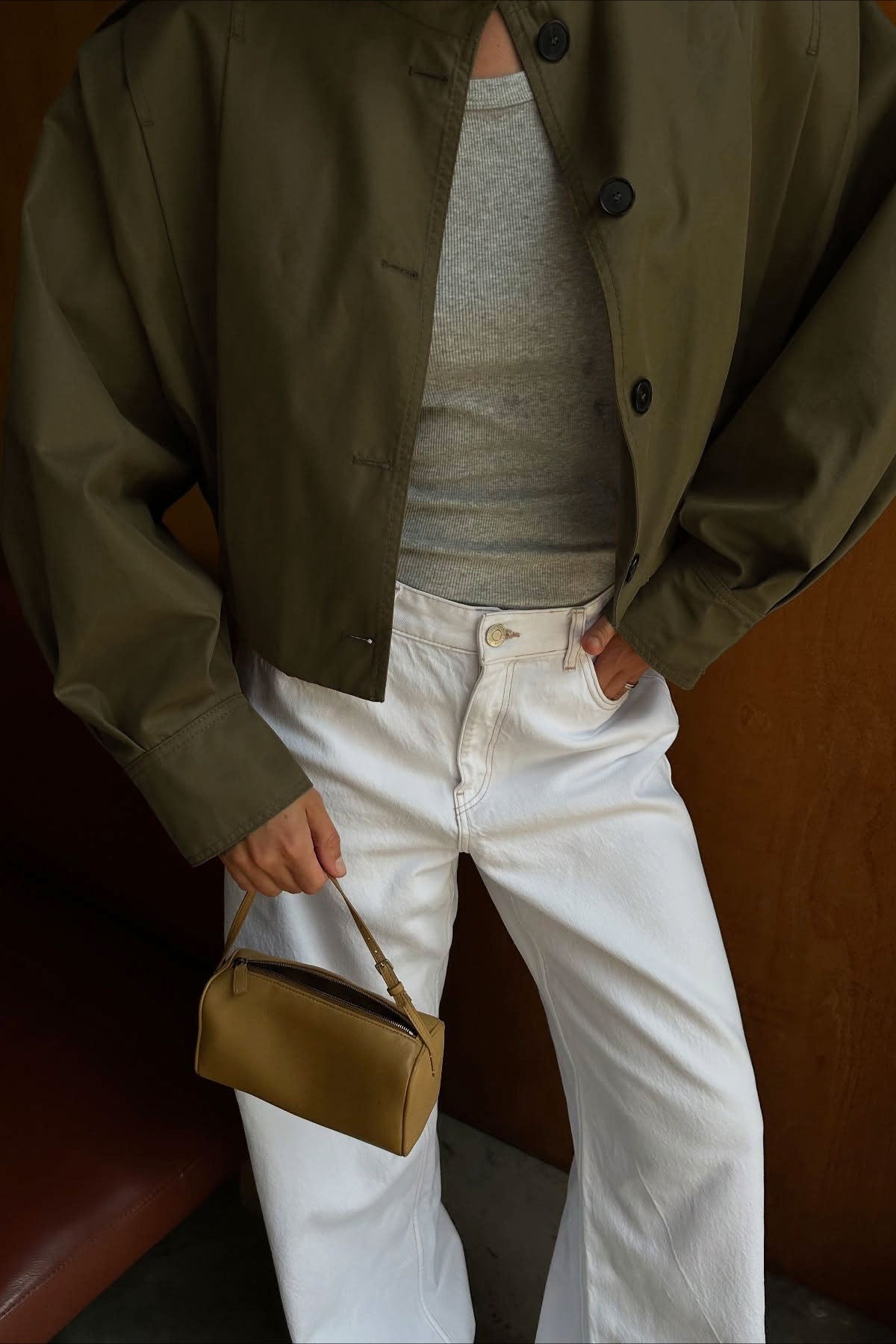 WW | Neck Long Sleeve Jacket