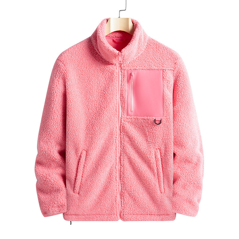 WW | Männer Fleecejacke mit Kragen
