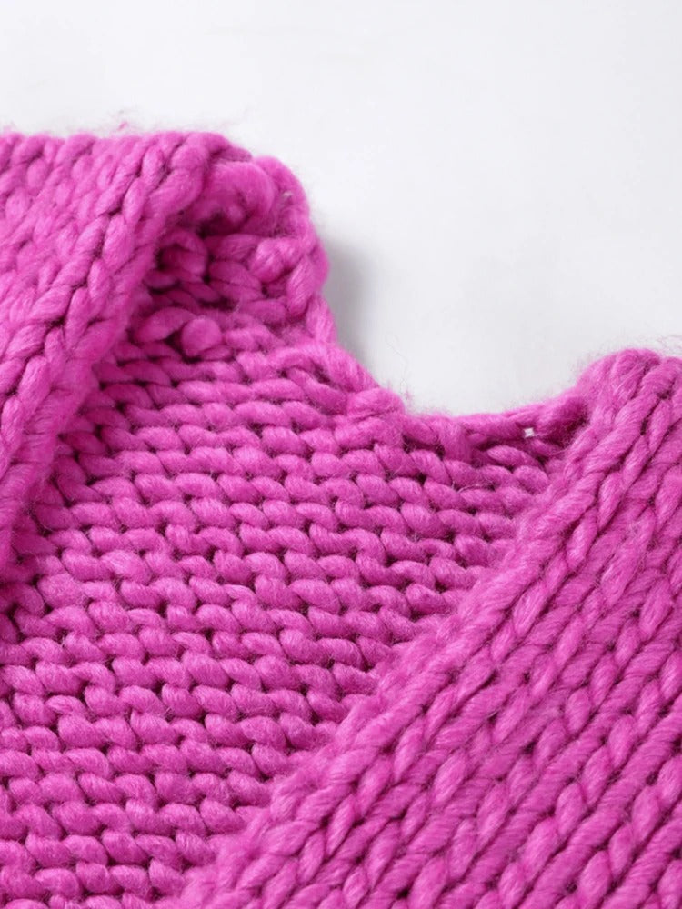 WW | Gemütliche Strickjacke in Unifarbe, lässig