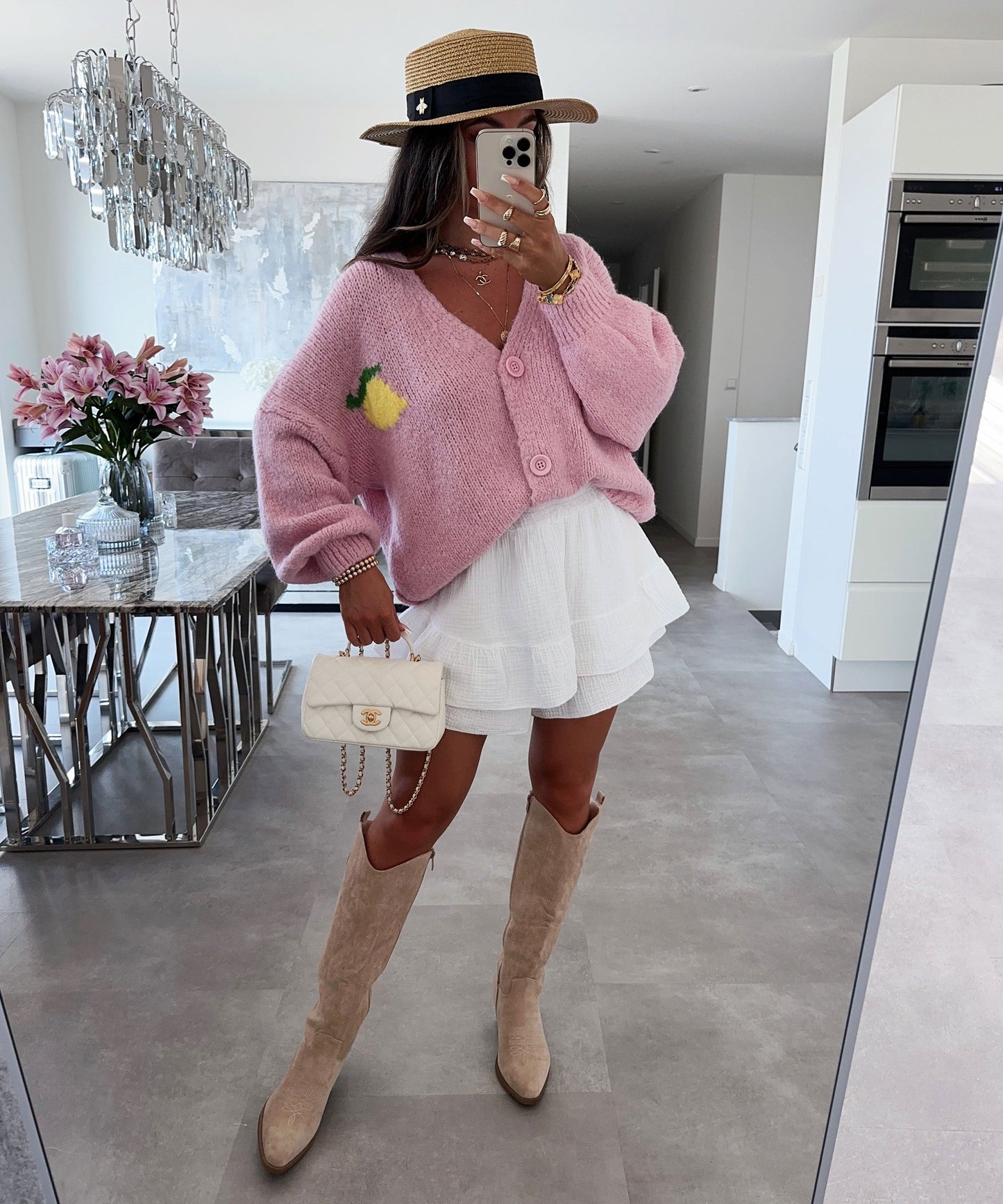 Cardigan Limoncello Rosa