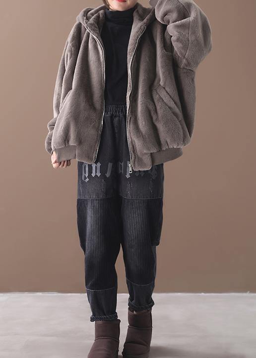 WW | Kapuzen Mode Wintermäntel Damen Blusen Khaki Midi Oberbekleidung