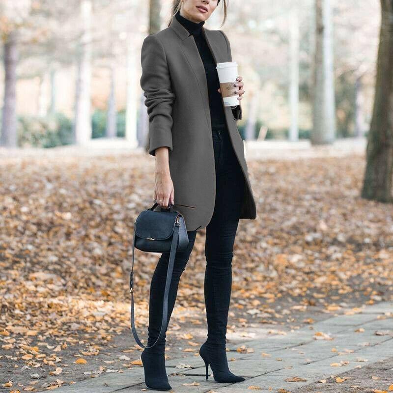 WW | Long Retro Coat for Women