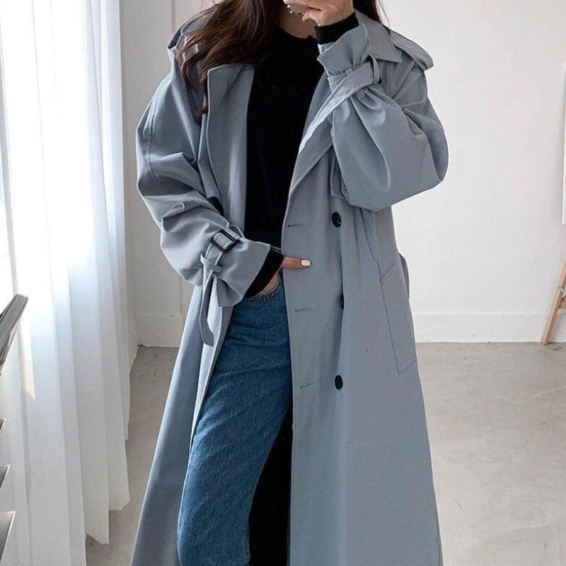WW | Long, plain women's coat