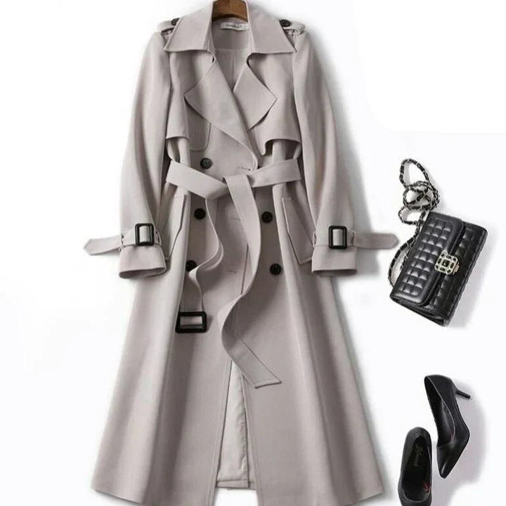 WW | Women's Plain Trench Coat