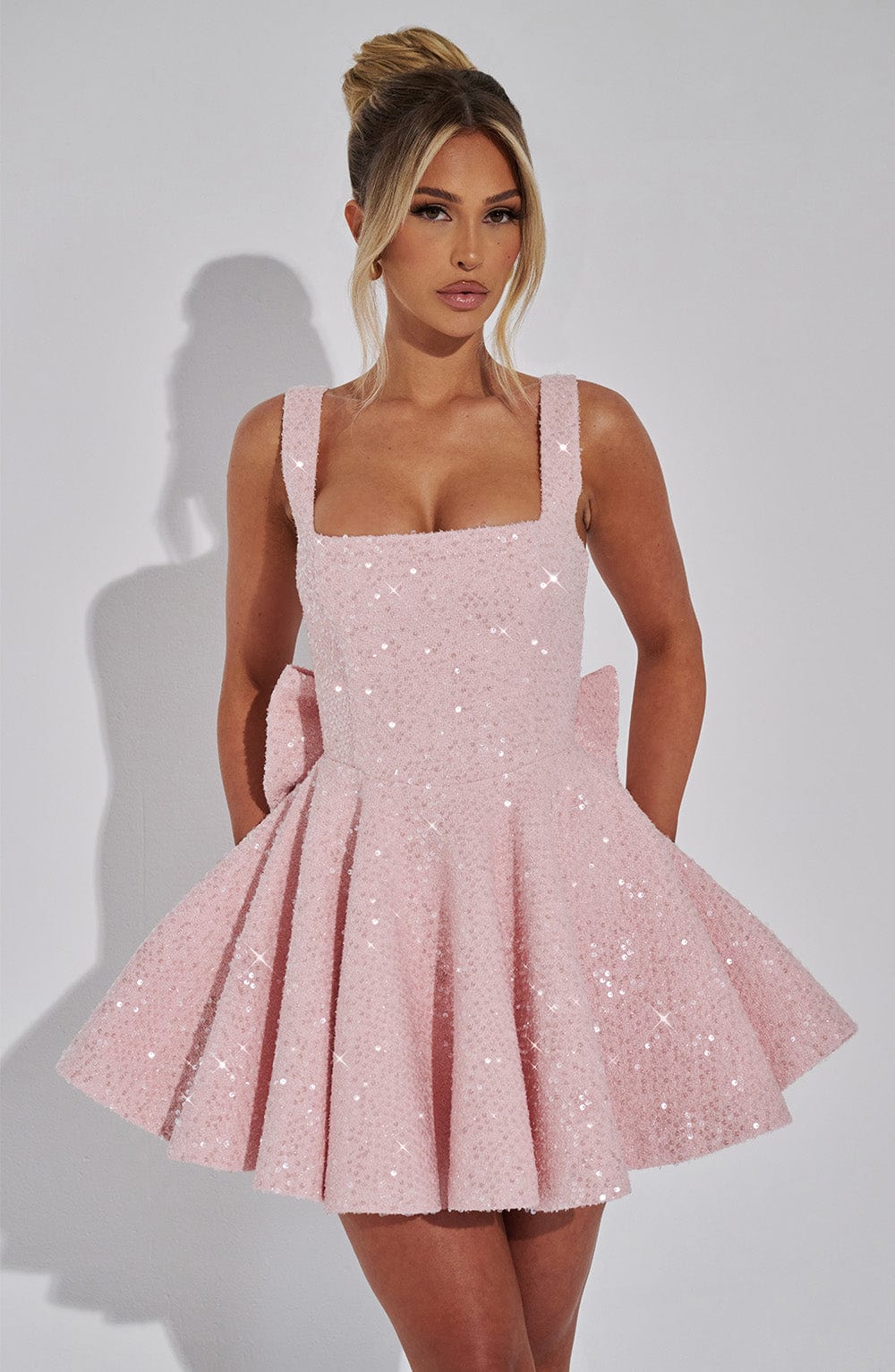Luniva™ | Mini Dress with Bow