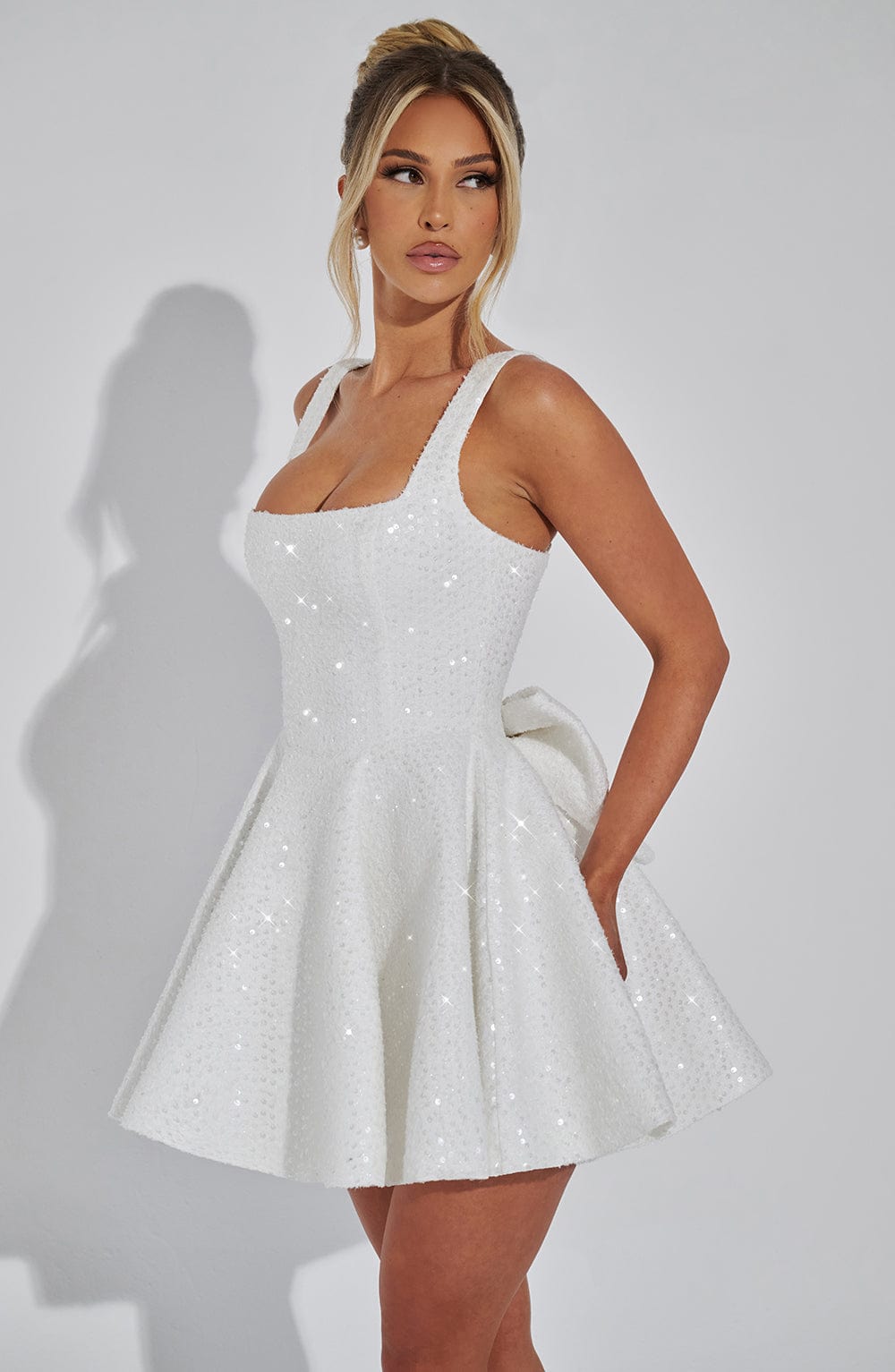 Luniva™ | Mini Dress with Bow