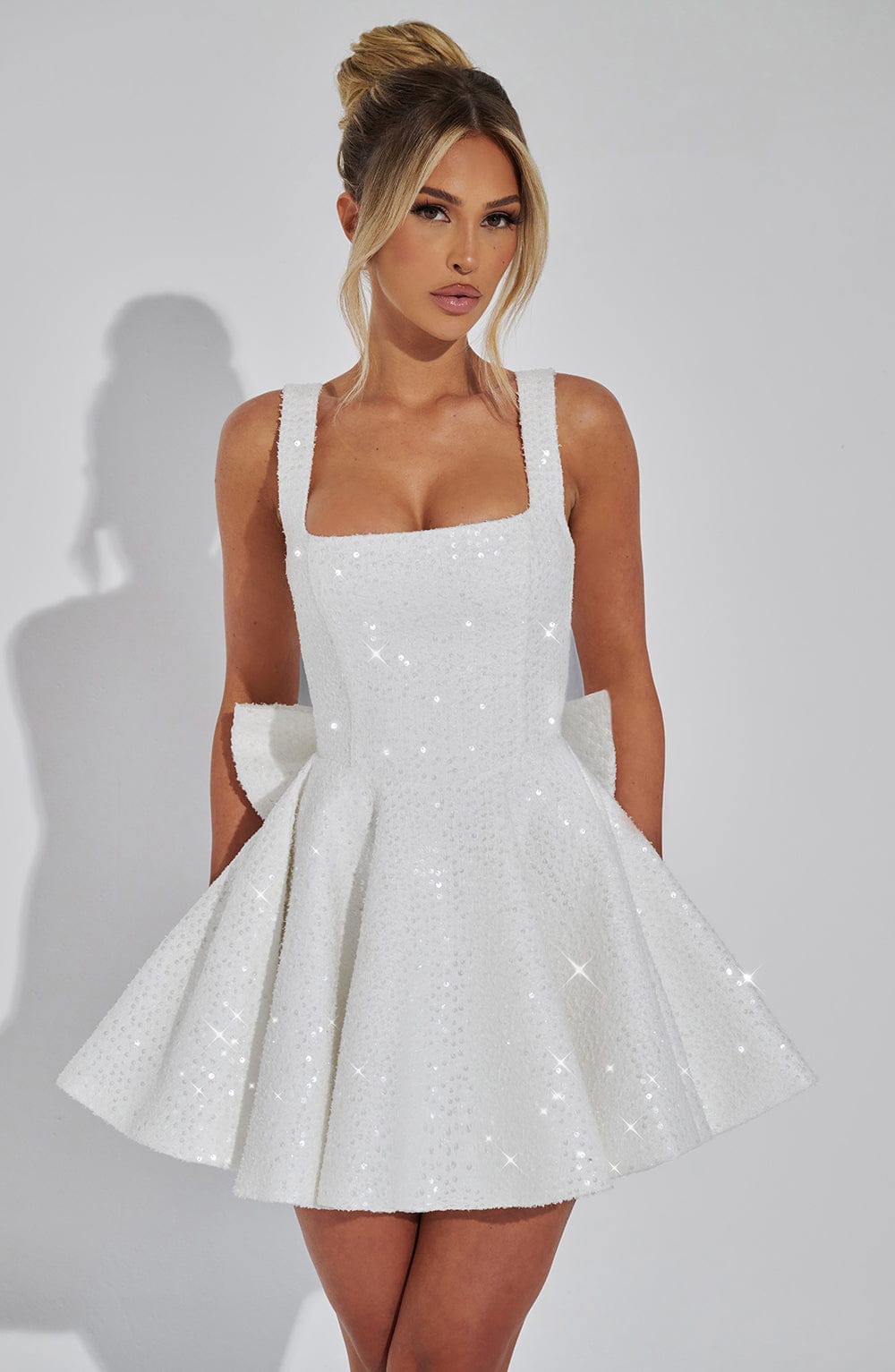 Luniva™ | Mini Dress with Bow