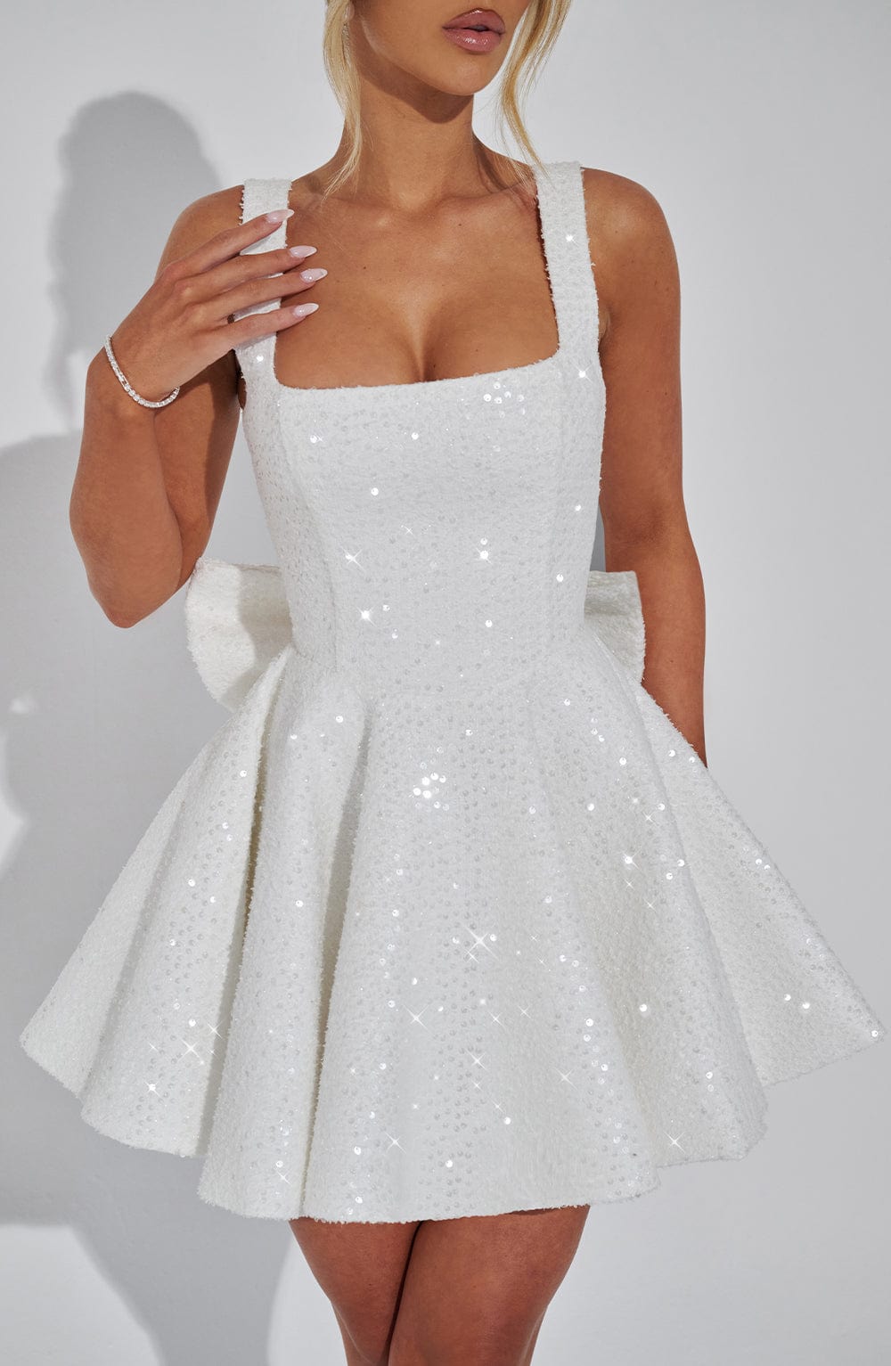 Luniva™ | Mini Dress with Bow