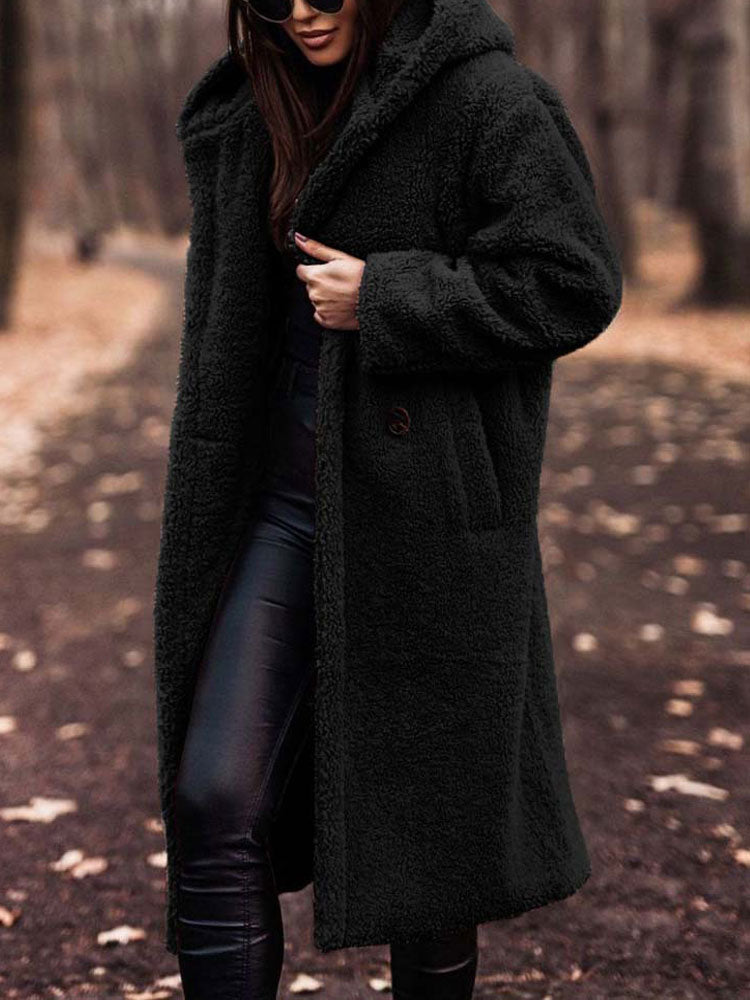 WW | Coat Coat Damen Übergroß Fit Modische Wahl für Den Herbst