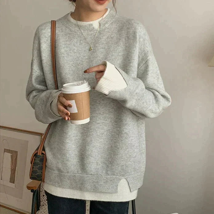 WW | Cozy Layered Arm Sweater