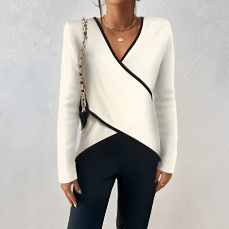 WW | Eleganter und stilvoller Langarmpullover für Frauen