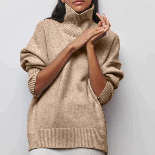 WW | Oversized Rollkragenpullover