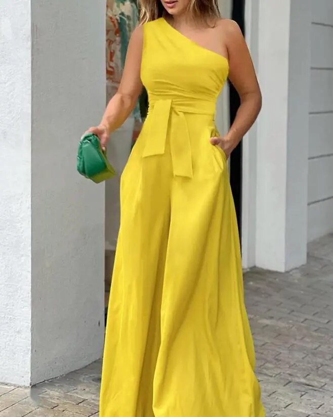 WW - Elegant Jumpsuit with Wide Leg