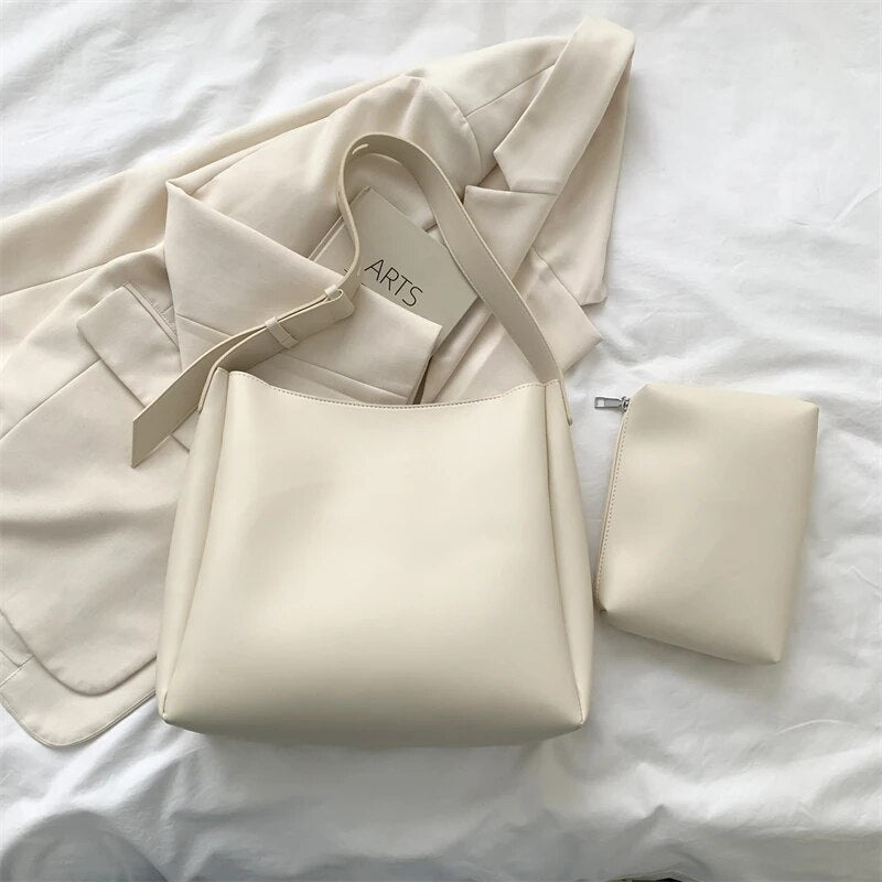 WW - Leather Tote Bag